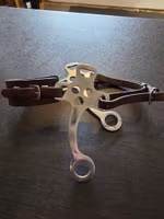 Brunt hackamore