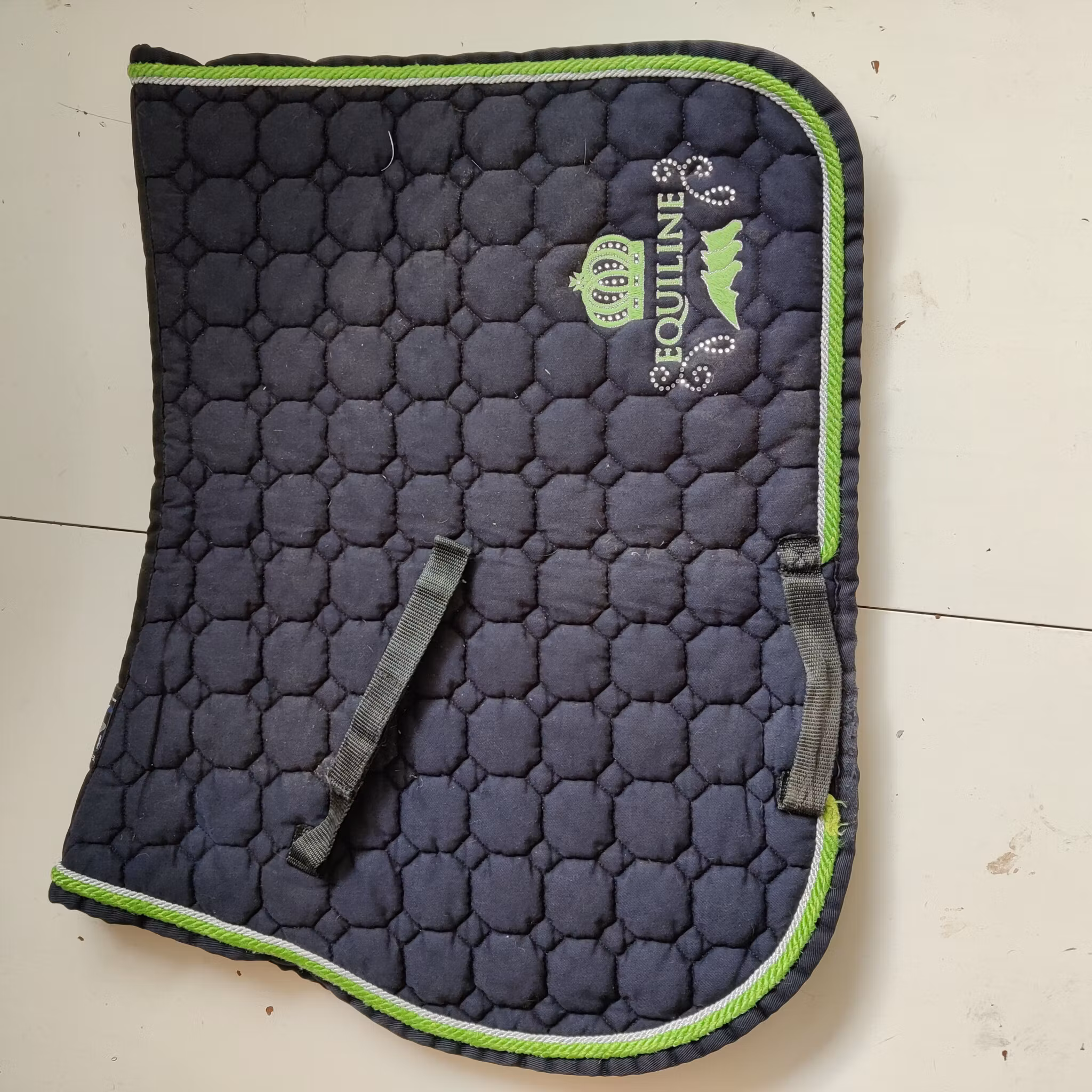 Blått schabrak Equiline FULL