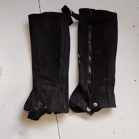 Svarta shortchaps mocka Horze LARGE