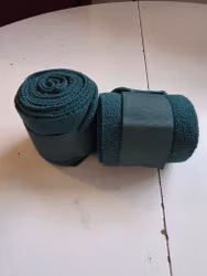 2 st gröna fleecelindor