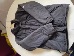 Mörkgrå vinterjacka MEDIUM