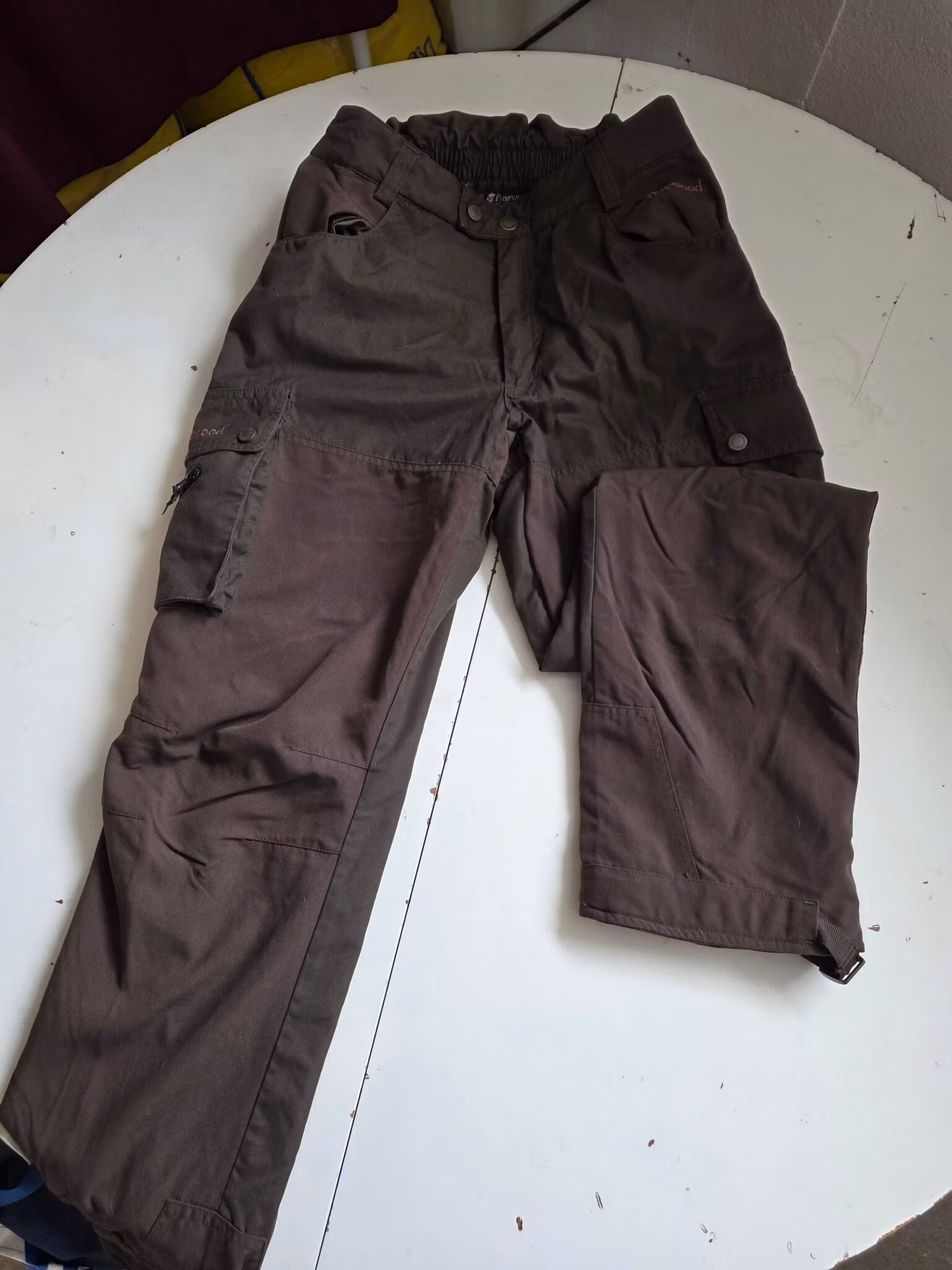 Fodrade friluftsbyxor strl 36 Pinewood