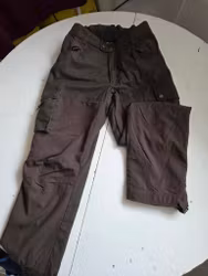 Fodrade friluftsbyxor strl 36 Pinewood