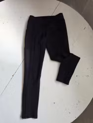 Svarta ridtights med helgrip ca 146 cl Covalliero