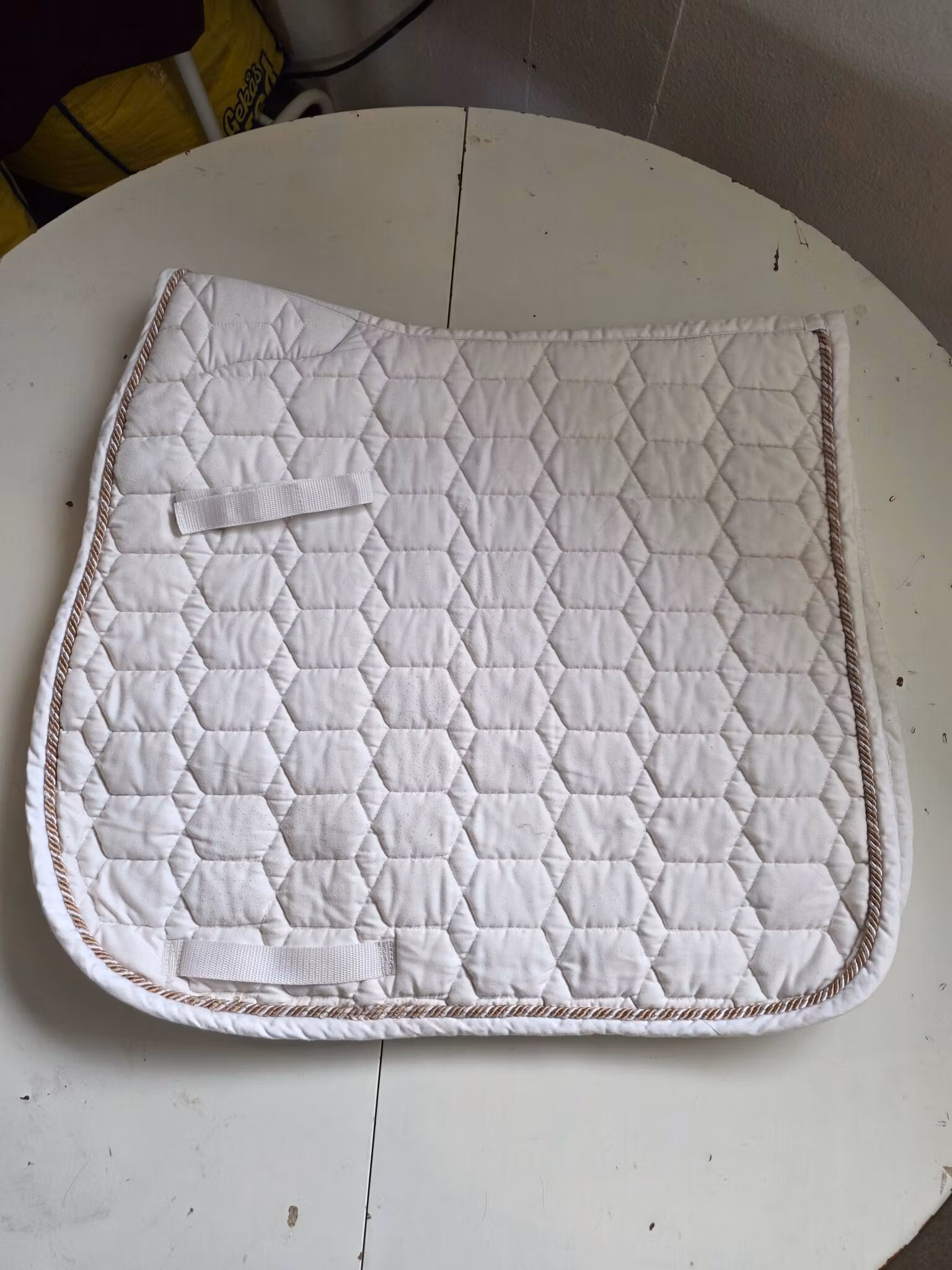 Vitt dressyrschabrak Horse Saver FULL