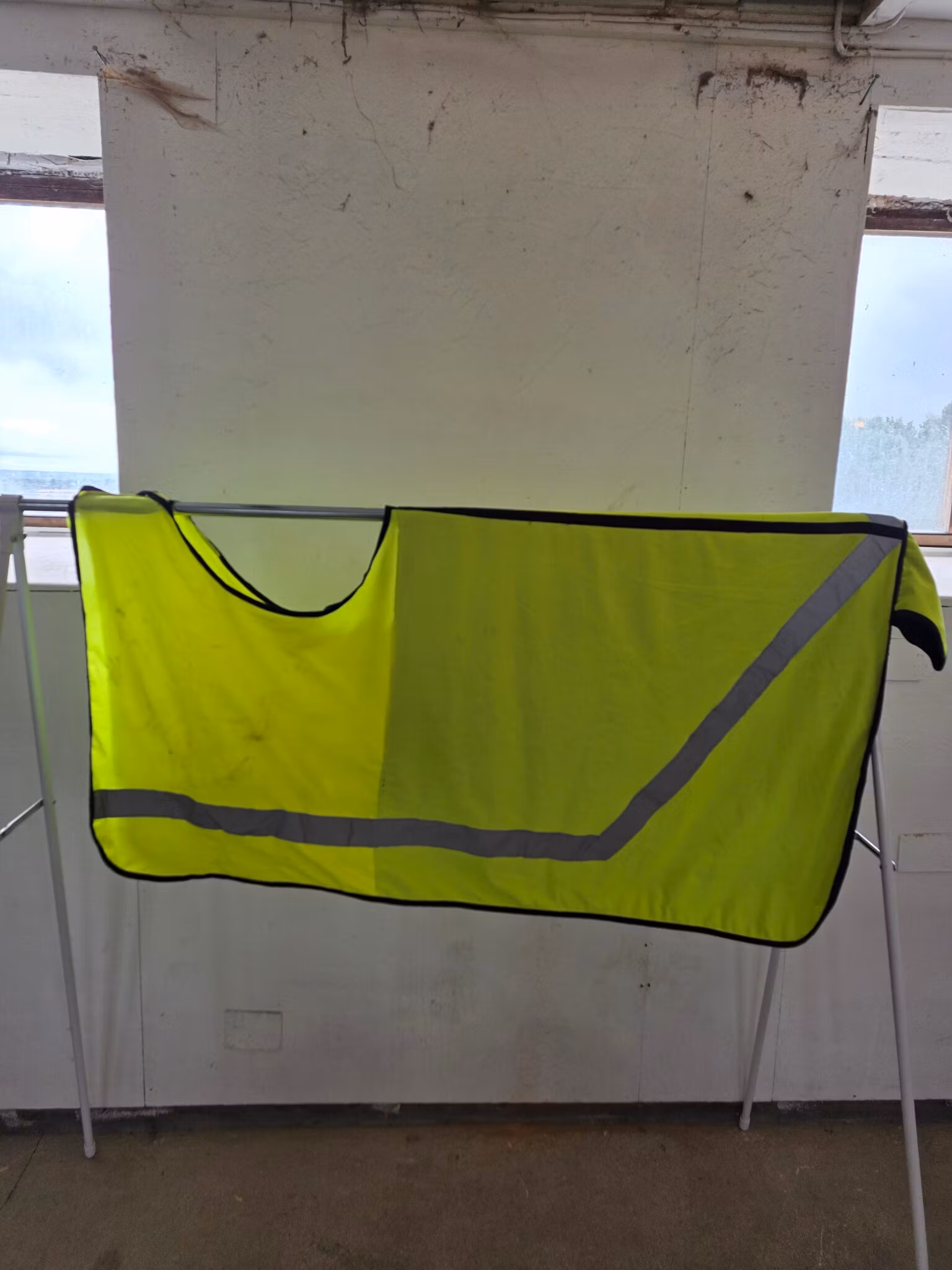 Reflexridtäcke med fleecefoder FULL