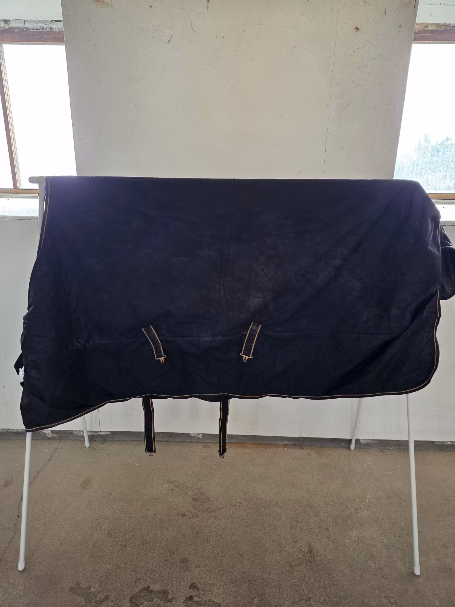 Svart vintertäcke 145 cm ca 250 g Bucas Irish Turnout Extra