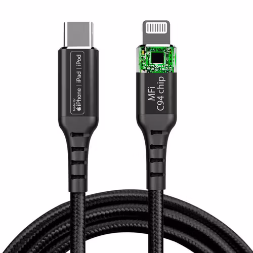18W 3A hurtiglader C94 Connector Mfi sertifisert Usb-C til Lighting kabel til Apple
