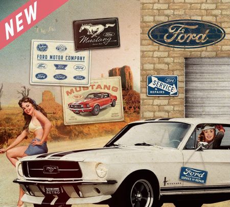 Ford Parking Plåtskylt