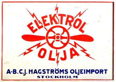 Elektrol Olja Skylt