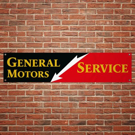 General Motors Service Banderoll