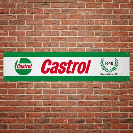 Castrol R40 Banderoll