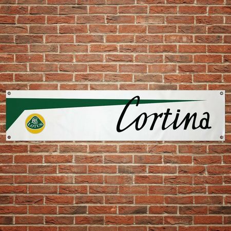 Ford Lotus Cortina Banderoll