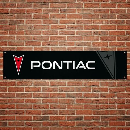 Pontiac logo Banderoll