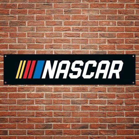 Nascar Black Banderoll