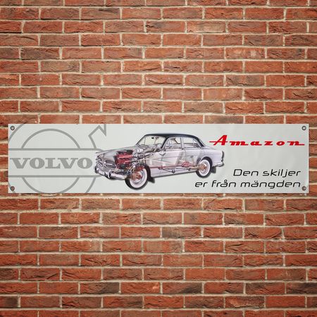 Volvo Amazon "Den skiljer er från mängden" Banderoll