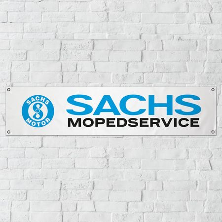 Sachs Mopedservice Banderoll