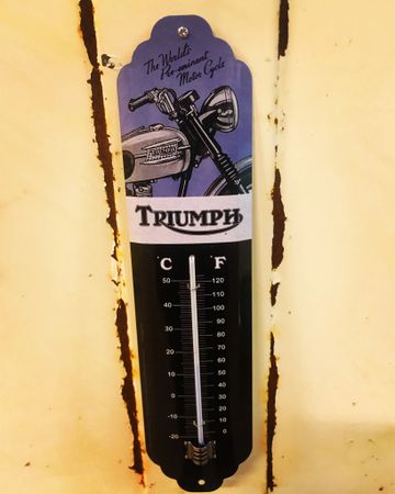 Triumph Motorcycle Termometer