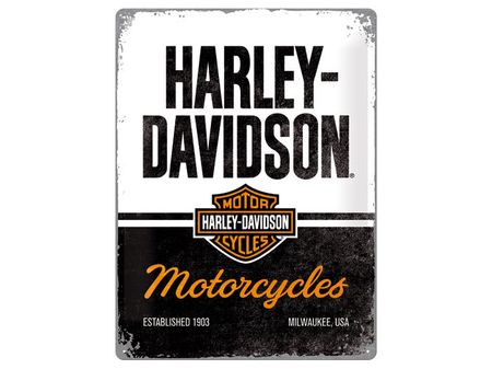 Harley Davidson  Plåtskylt