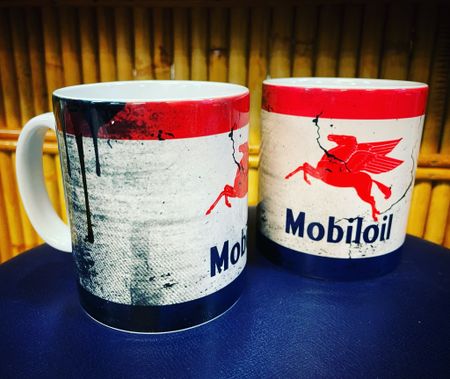 Mobil "Pegasus" Kaffe-mugg