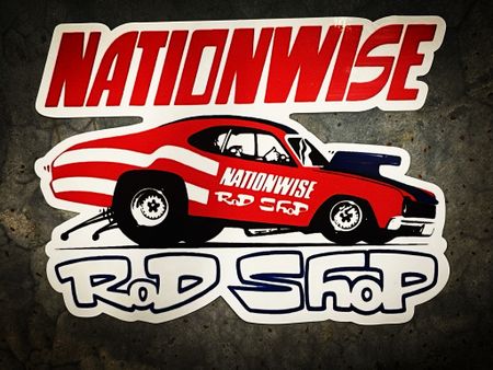 Nationwise Rod Shop Dekal