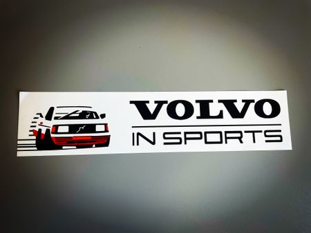 Volvo "In Sports" Dekal