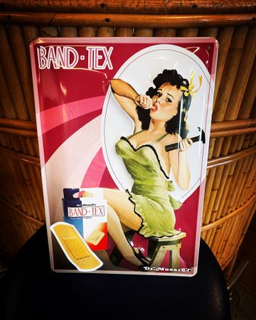 Band-Tex Plåtskylt