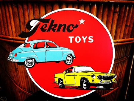 Tekno Toys Volvo/Saab skylt