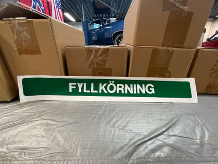 Fyllkörning Streamer