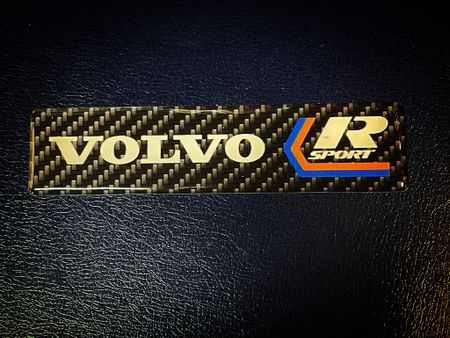 Volvo R-sport emblem  28x116mm
