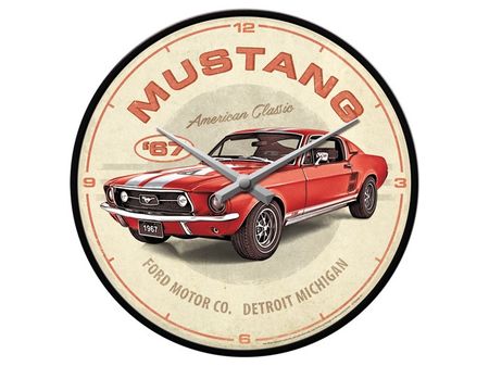 Väggklocka Ford Mustang -67