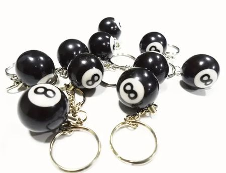 Eightball Nyckelring
