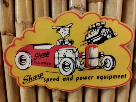 Sharp Speed dekal