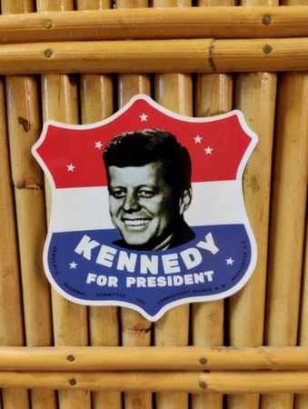 Kennedy for...  dekal
