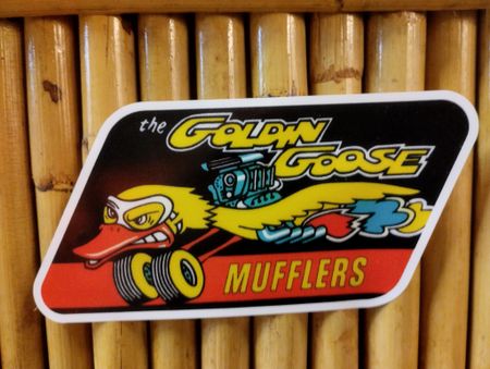 Goldin Goose Mufflers dekal