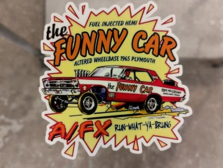 "The Og Funny Car" dekal