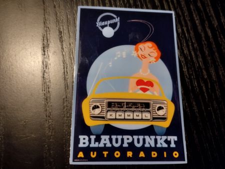 Blaupunkt Autoradio dekal