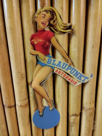 Blaupunkt pinup dekal