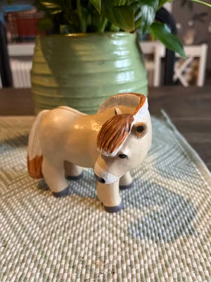 Rödblack knubbis fjording