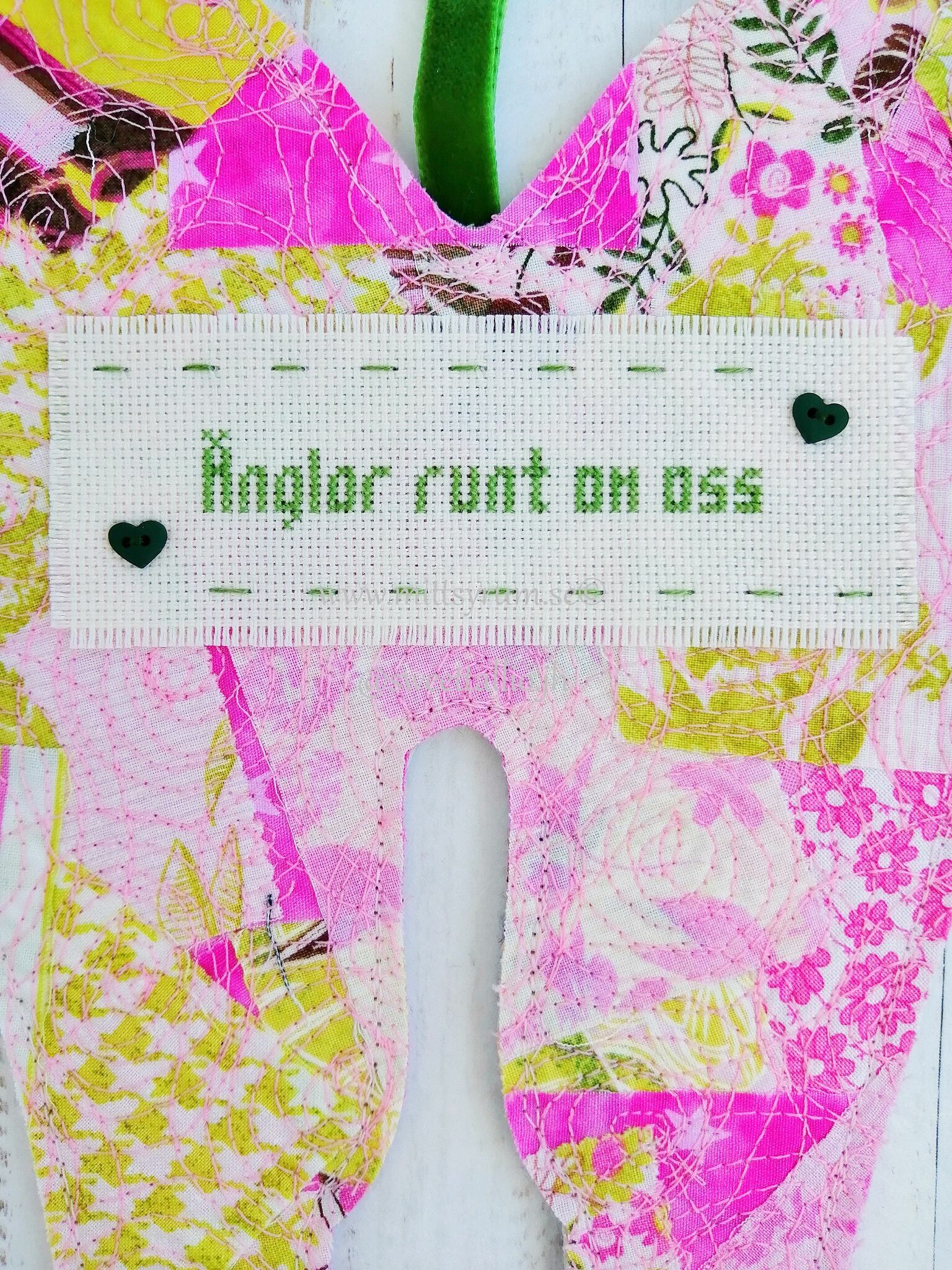 Änglavingar Rosa