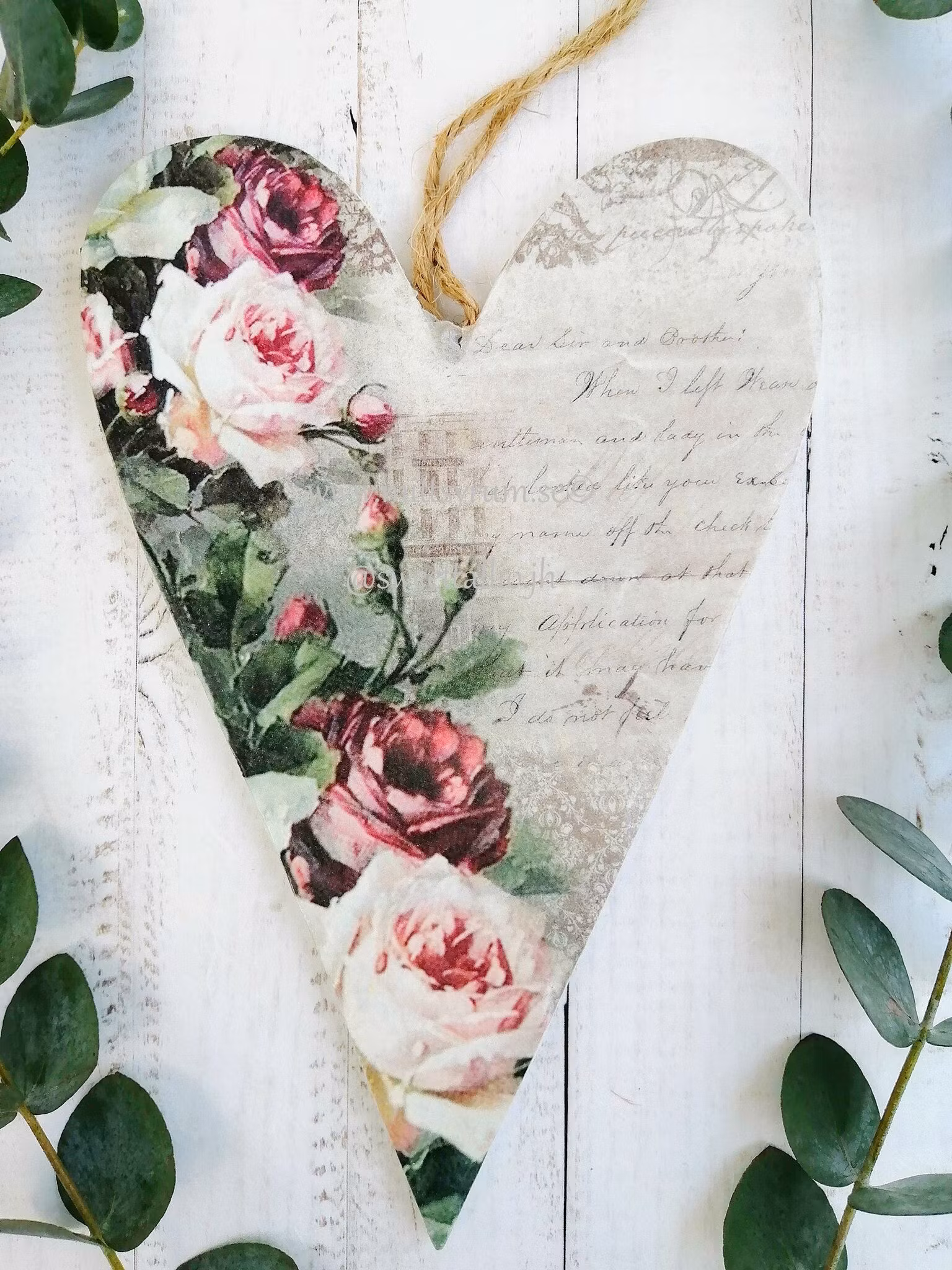 Trähjärta Romantic