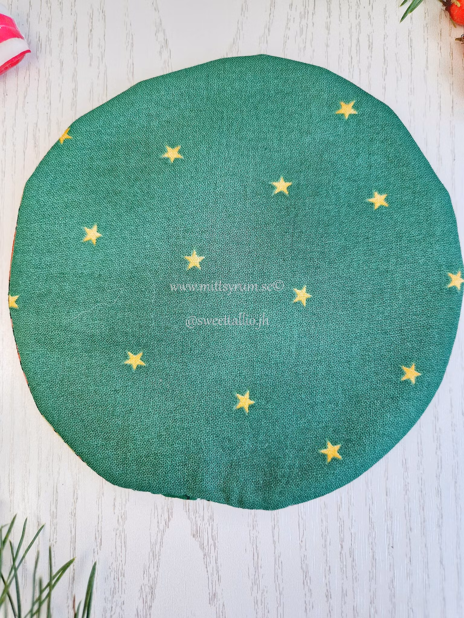 Glas/Mugg underlägg Julmöss