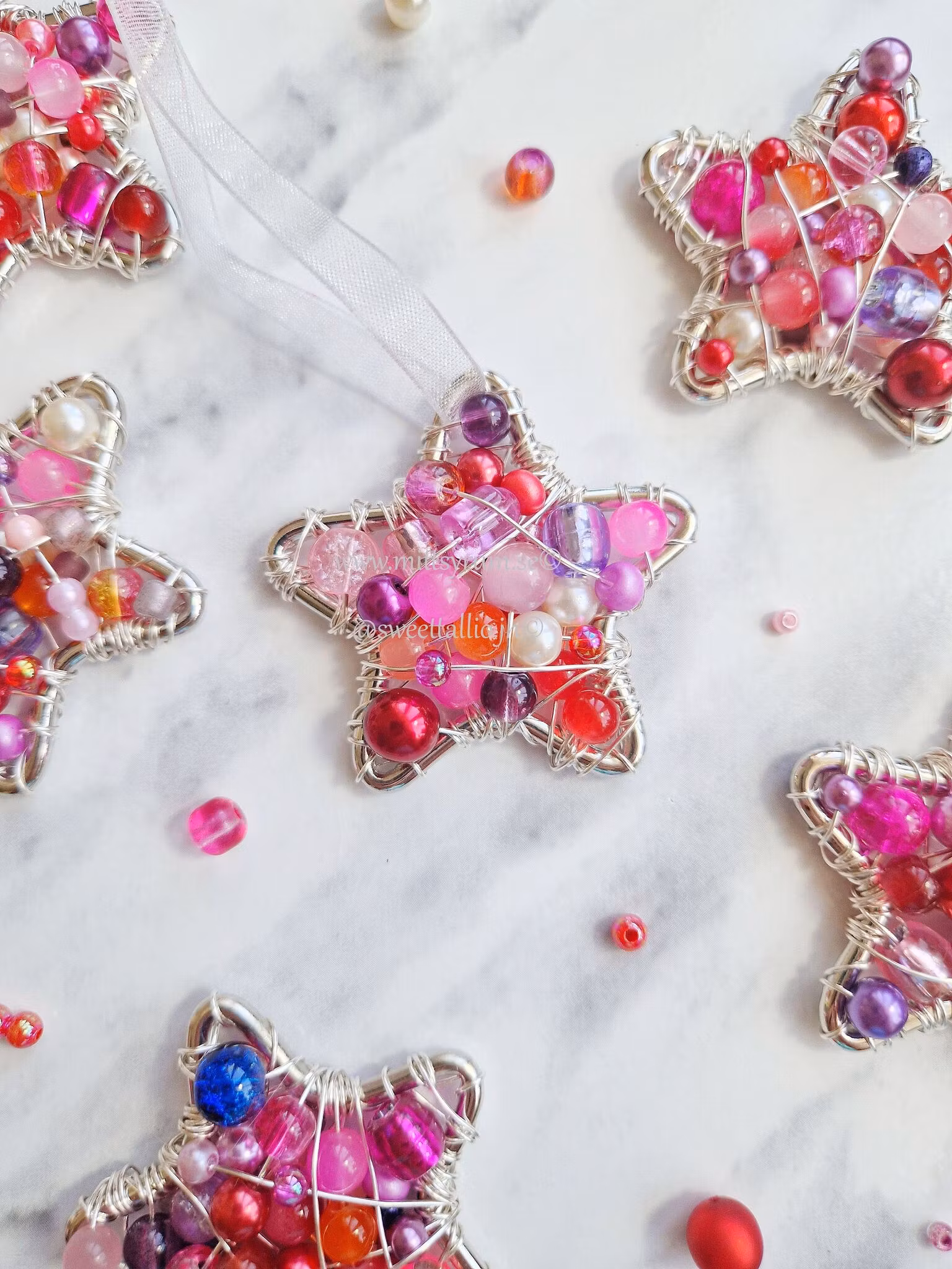 Pärlstjärna Mini Rosa