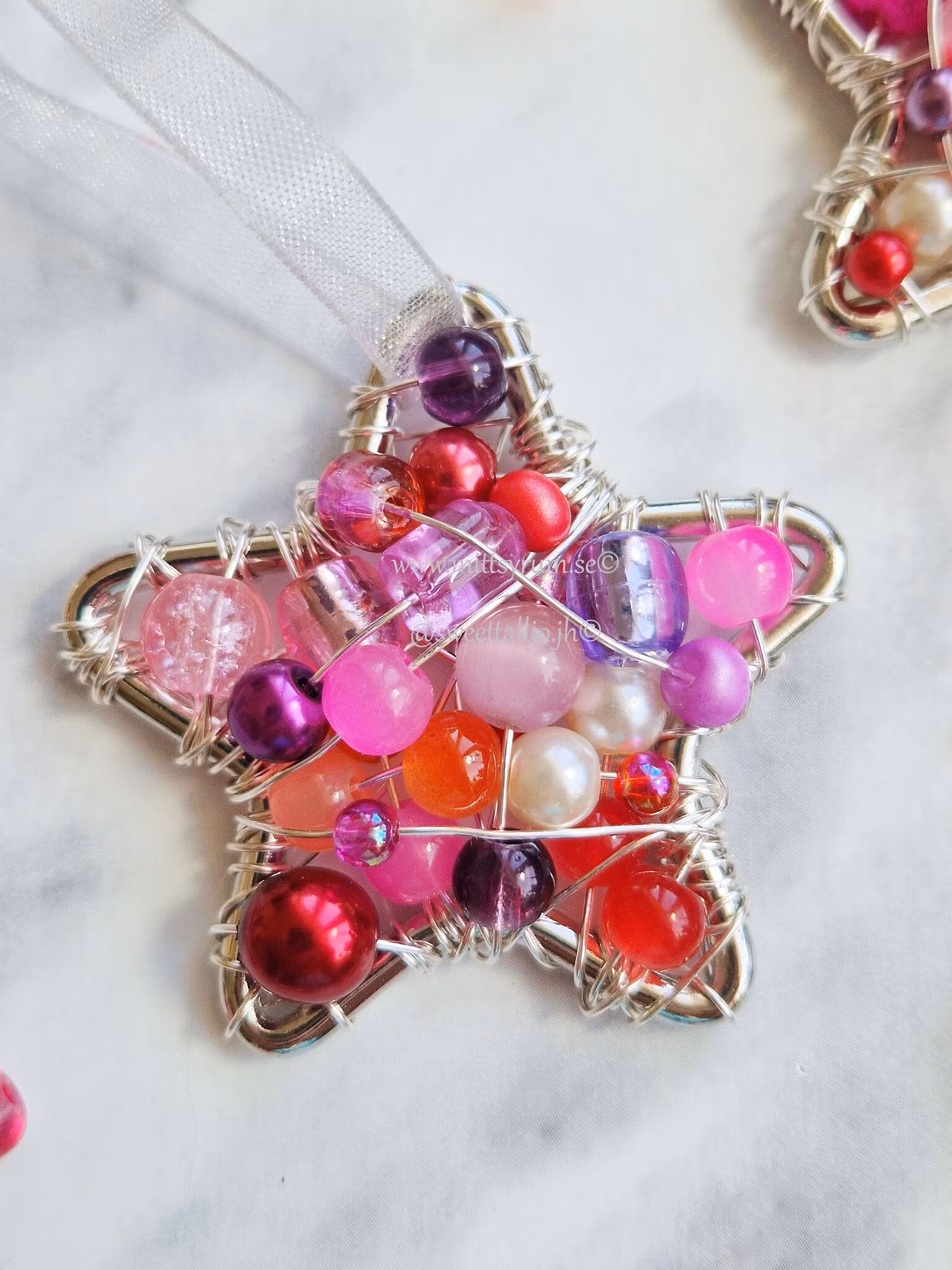 Pärlstjärna Mini Rosa