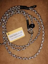8mm retrieverkoppel brun/beige ca 170cm