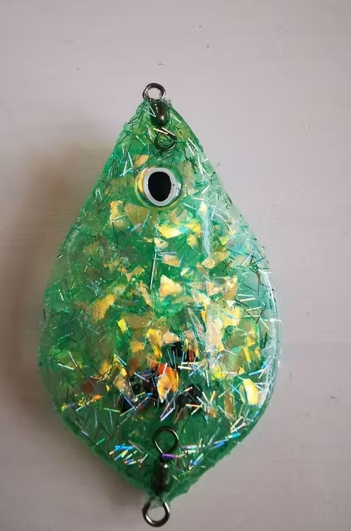 TFISH RAUTAS STINGRAY MINI Green Pearl , utan blink, 7 cm mi146