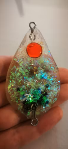 RAUTAS STINGRAY MINI,  7cm,  Pärlemor redeye