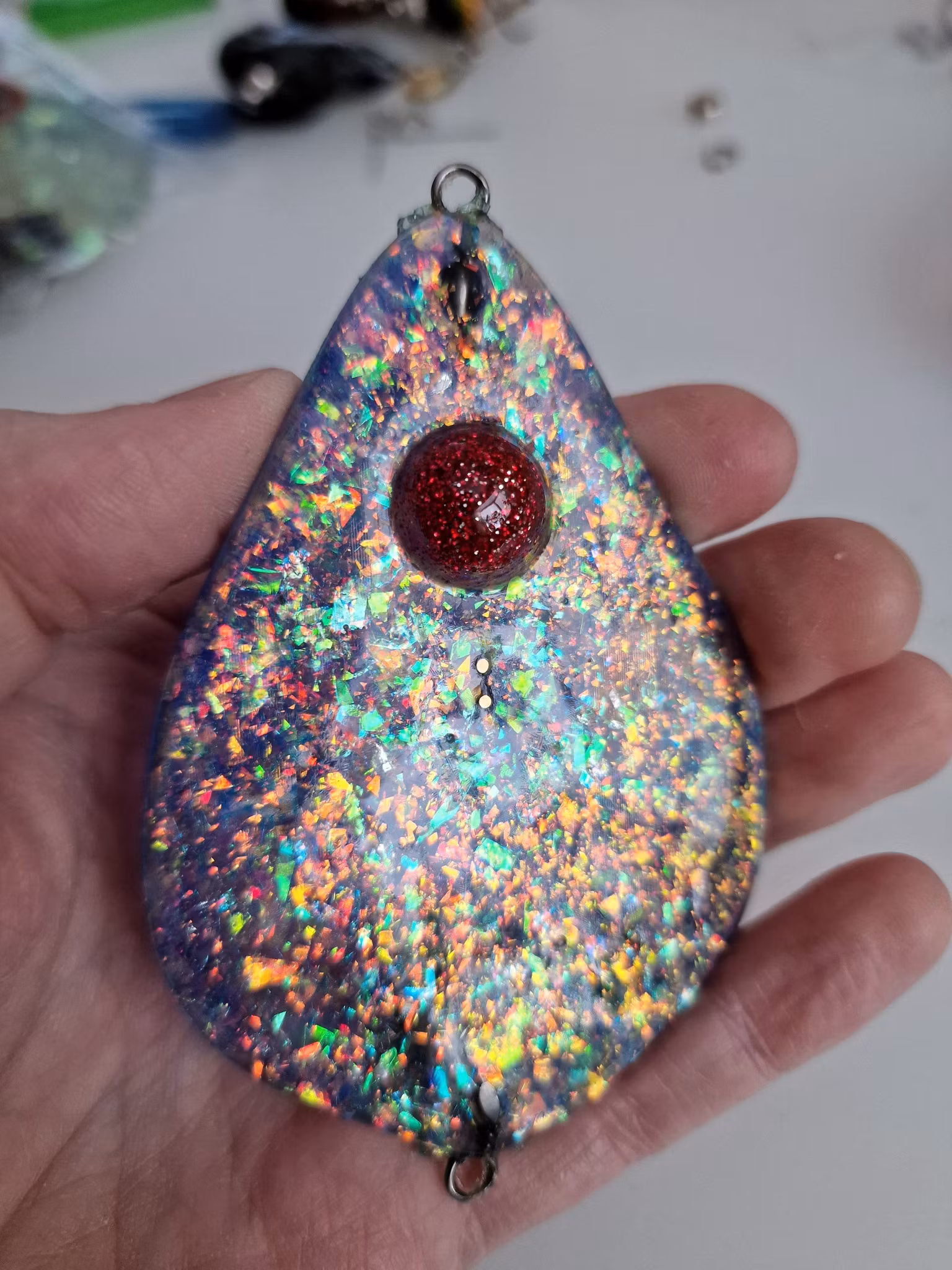 TFISH RAUTAS STINGRAY MIDI, Purple Pearl 9cm