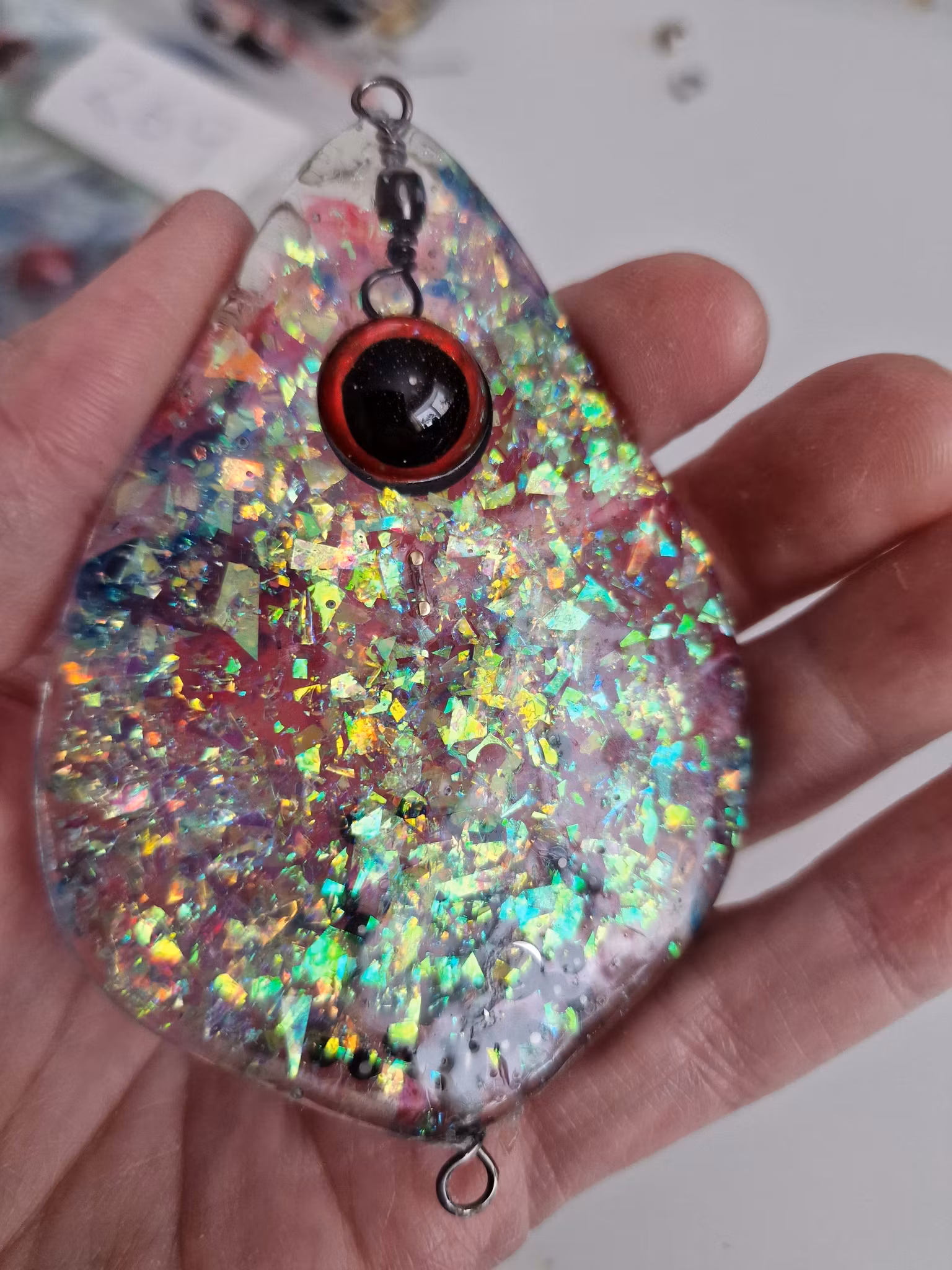 TFISH RAUTAS STINGRAY MIDI, Multicolor Pearl 9cm