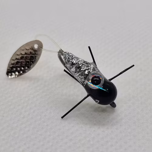 TFISH CRITTER, Silver and Black,  Ahrex krok